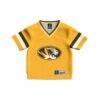 #39 Missouri Tigers GameDay Greats Toddler Lightweight Collegiate Football Fashion Jersey - Gold - Side View