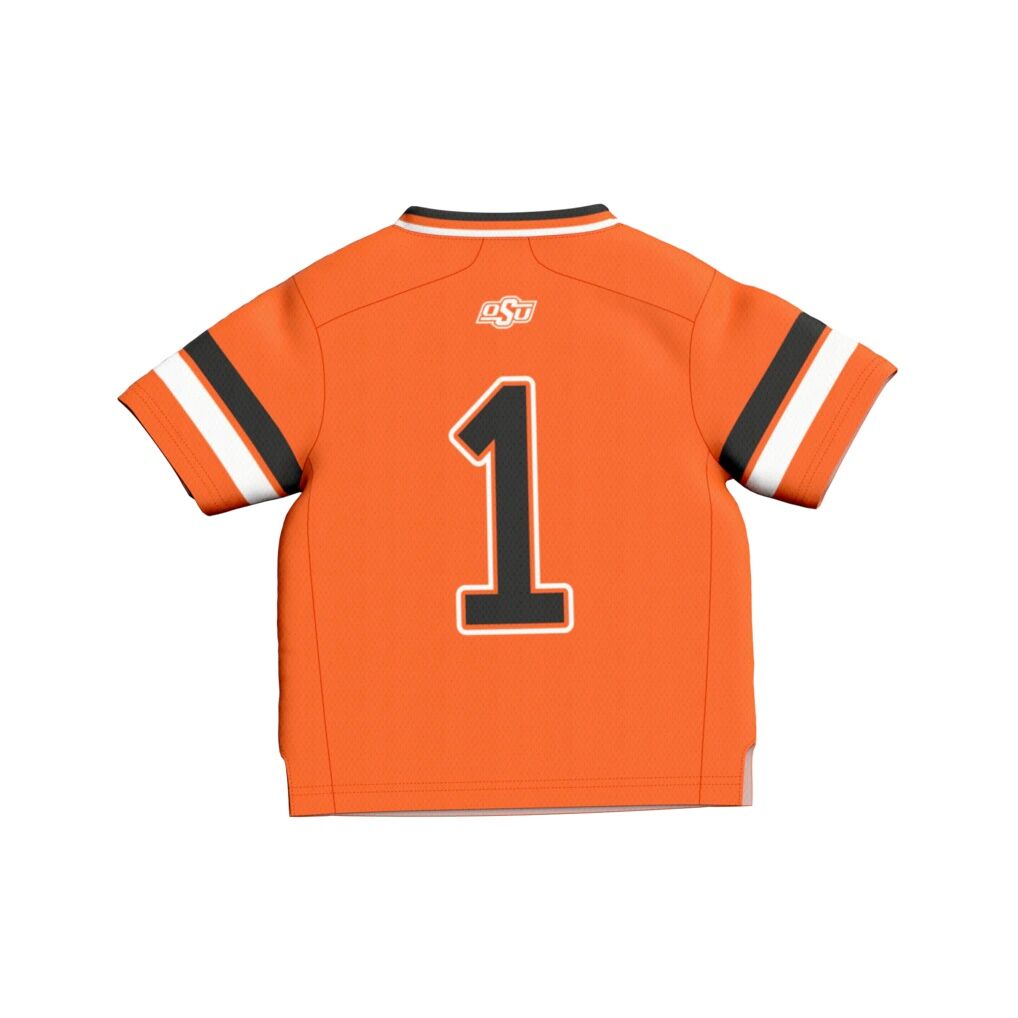 #1 Oklahoma State Cowboys GameDay Greats Infant Lightweight Collegiate Football Fashion Jersey