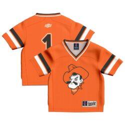 #1 Oklahoma State Cowboys GameDay Greats Infant Lightweight Collegiate Football Fashion Jersey