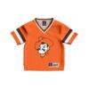 #1 Oklahoma State Cowboys GameDay Greats Infant Lightweight Collegiate Football Fashion Jersey - Orange - Side View