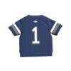 #1 Nevada Wolf Pack GameDay Greats Infant Lightweight Collegiate Football Fashion Jersey - Navy - Detail View
