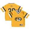 #39 Missouri Tigers GameDay Greats Infant Lightweight Collegiate Football Fashion Jersey - Gold - Front View