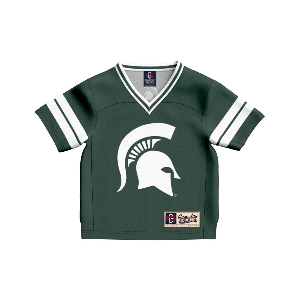 #1 Michigan State Spartans GameDay Greats Infant Lightweight Collegiate Football Fashion Jersey