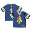 #1 North Carolina A&T Aggies GameDay Greats Toddler Lightweight Collegiate Football Fashion Jersey - Navy - Front View