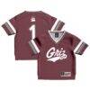 #1 Montana Grizzlies GameDay Greats Toddler Lightweight Collegiate Football Fashion Jersey - - Front View