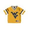 #67 West Virginia Mountaineers GameDay Greats Toddler Lightweight Collegiate Football Fashion Jersey - Gold - Side View
