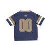 #00 Montana State Bobcats GameDay Greats Infant Lightweight Collegiate Football Fashion Jersey - Navy - Detail View