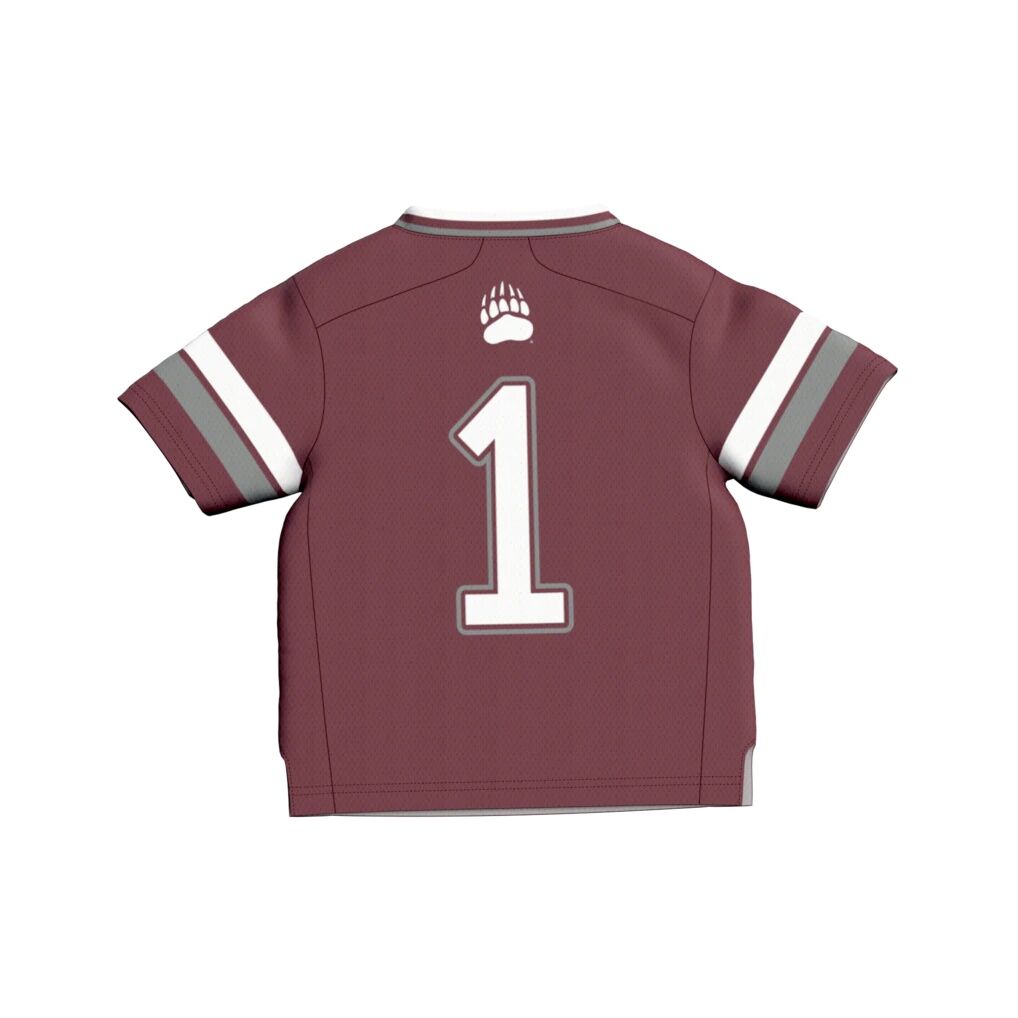 #1 Montana Grizzlies GameDay Greats Infant Lightweight Collegiate Football Fashion Jersey - Maroon