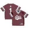 #1 Montana Grizzlies GameDay Greats Infant Lightweight Collegiate Football Fashion Jersey - - Front View