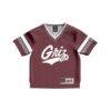 #1 Montana Grizzlies GameDay Greats Infant Lightweight Collegiate Football Fashion Jersey - - Side View