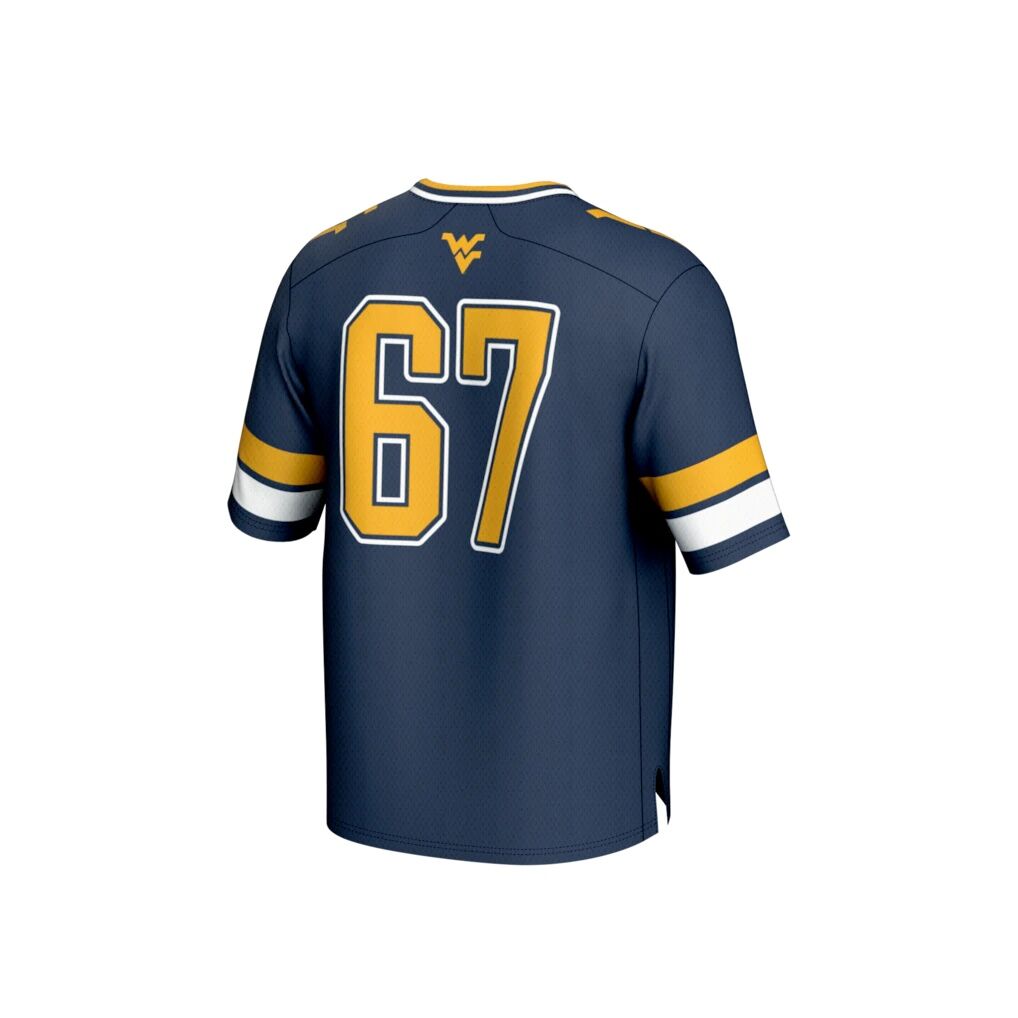 #67 West Virginia Mountaineers GameDay Greats Youth Lightweight Collegiate Football Fashion Jersey