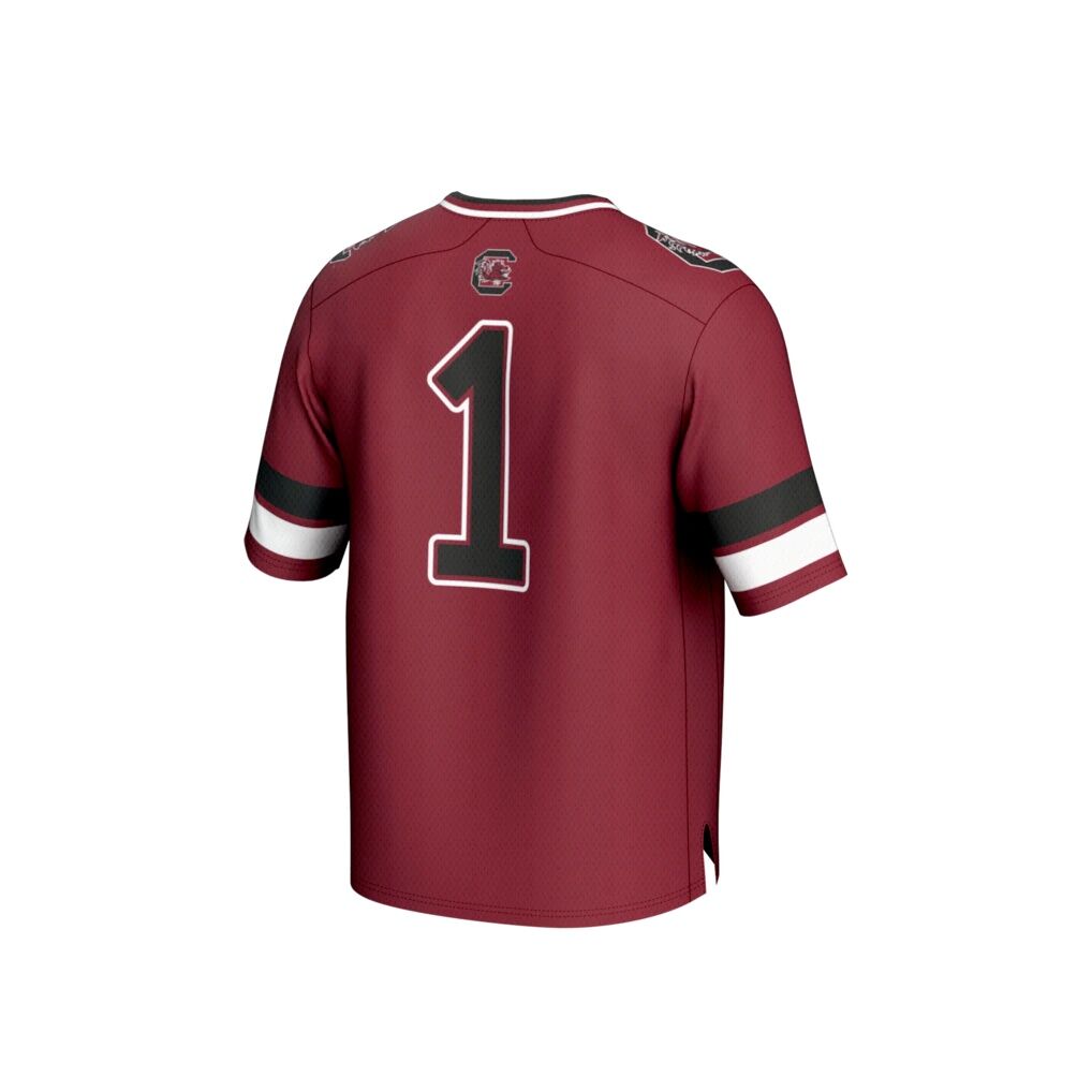 #1 South Carolina Gamecocks GameDay Greats Youth Lightweight Collegiate Football Fashion Jersey - Garnet