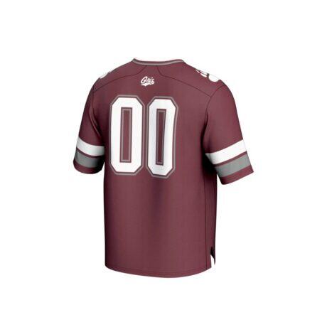 #00 Montana Grizzlies GameDay Greats Youth Lightweight Collegiate Football Fashion Jersey - - Detail View