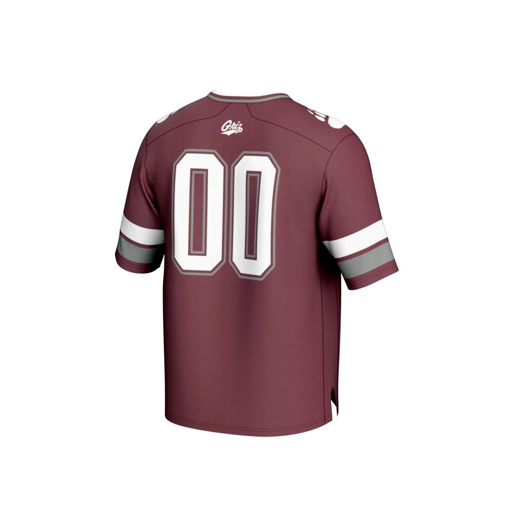 #00 Montana Grizzlies GameDay Greats Youth Lightweight Collegiate Football Fashion Jersey - Maroon
