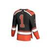 #1 Oregon State Beavers GameDay Greats Unisex Lightweight Hockey Fashion Jersey - Black - Detail View