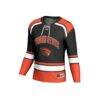 #1 Oregon State Beavers GameDay Greats Unisex Lightweight Hockey Fashion Jersey - Black - Side View