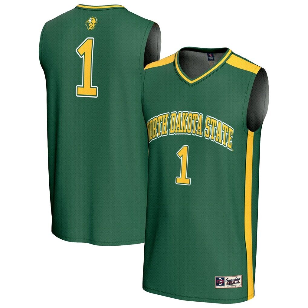#1 NDSU Bison GameDay Greats Unisex Lightweight Basketball Fashion Jersey