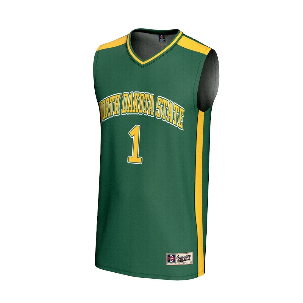#1 NDSU Bison GameDay Greats Unisex Lightweight Basketball Fashion Jersey