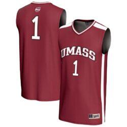 #1 UMass Minutemen GameDay Greats Unisex Lightweight Basketball Fashion Jersey - Maroon