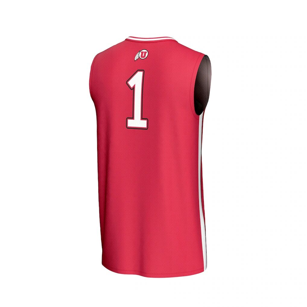#1 Utah Utes GameDay Greats Unisex Lightweight Basketball Fashion Jersey
