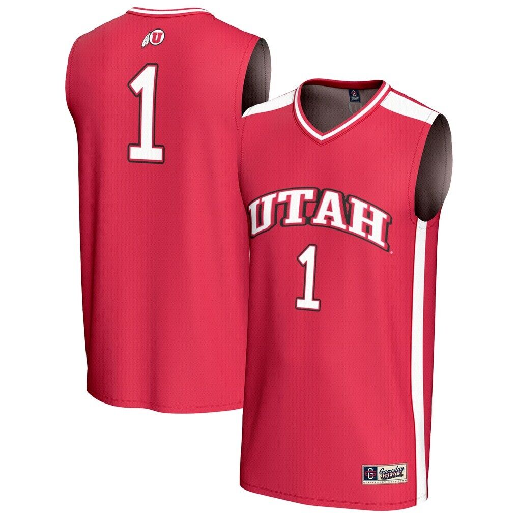 #1 Utah Utes GameDay Greats Youth Lightweight Basketball Fashion Jersey