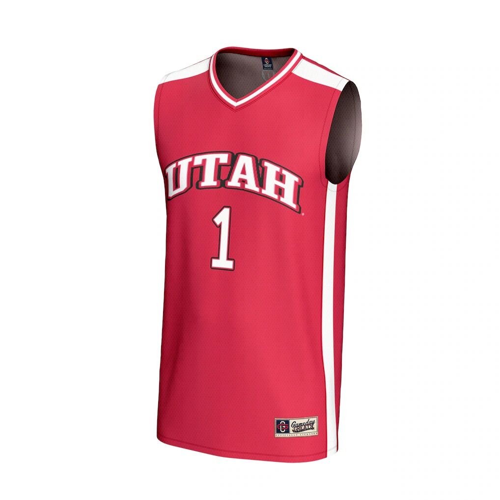 #1 Utah Utes GameDay Greats Youth Lightweight Basketball Fashion Jersey