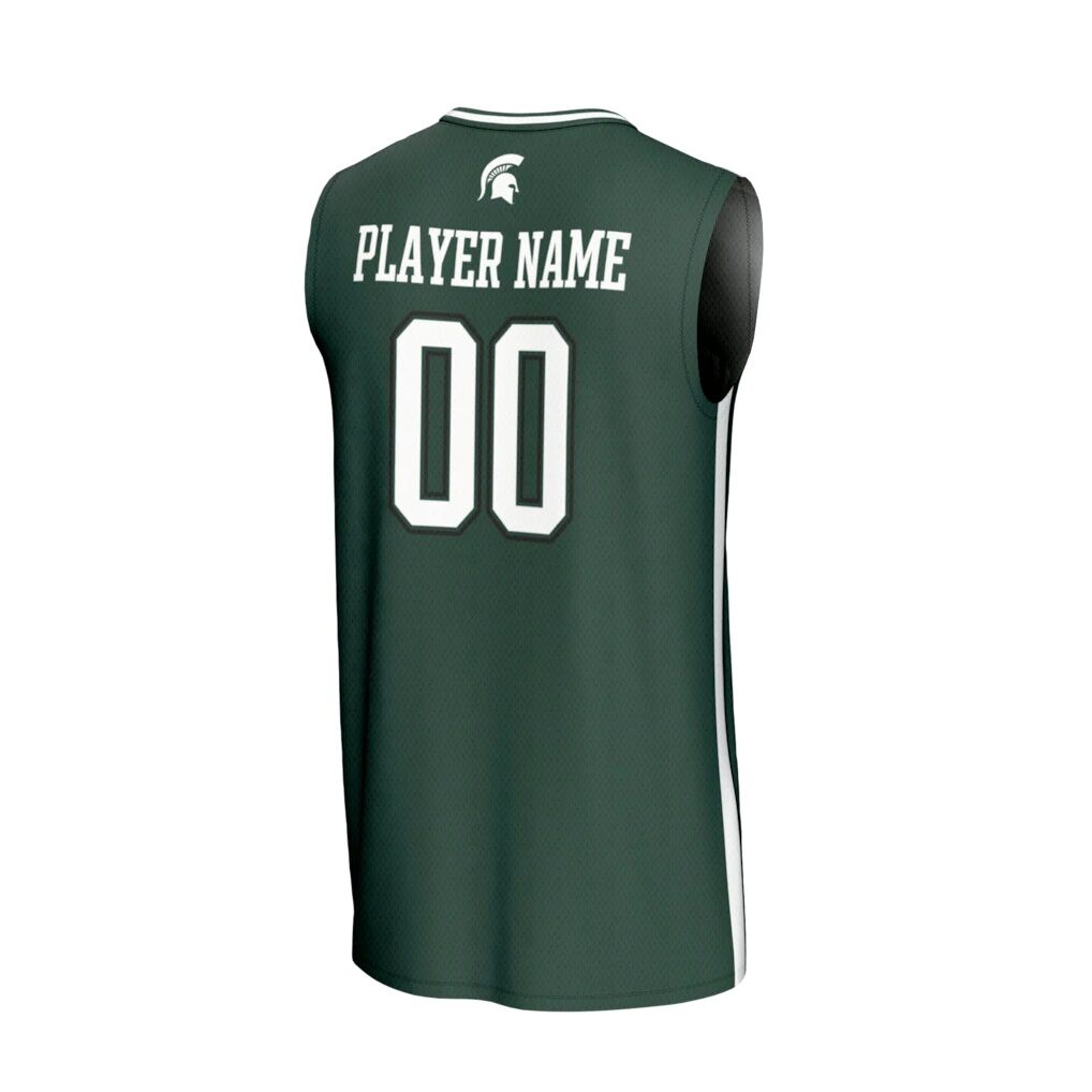 Michigan State Spartans GameDay Greats NIL Pick-A-Player Lightweight Basketball Fashion Jersey