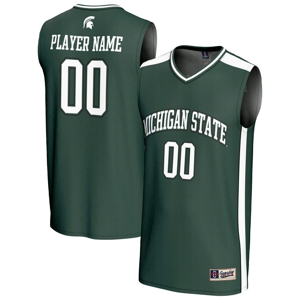 Michigan State Spartans GameDay Greats NIL Pick-A-Player Lightweight Basketball Fashion Jersey