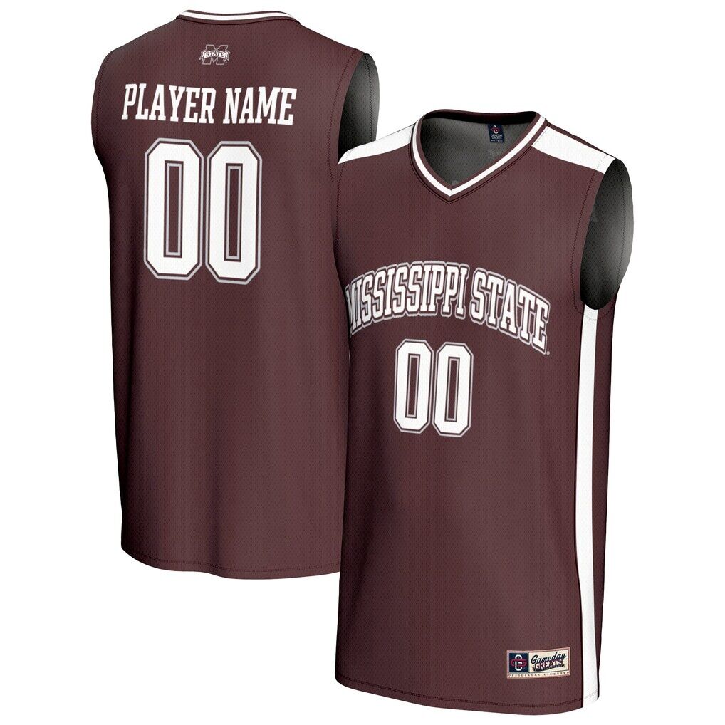 Mississippi State Bulldogs GameDay Greats NIL Pick-A-Player Lightweight Basketball Fashion Jersey - Maroon