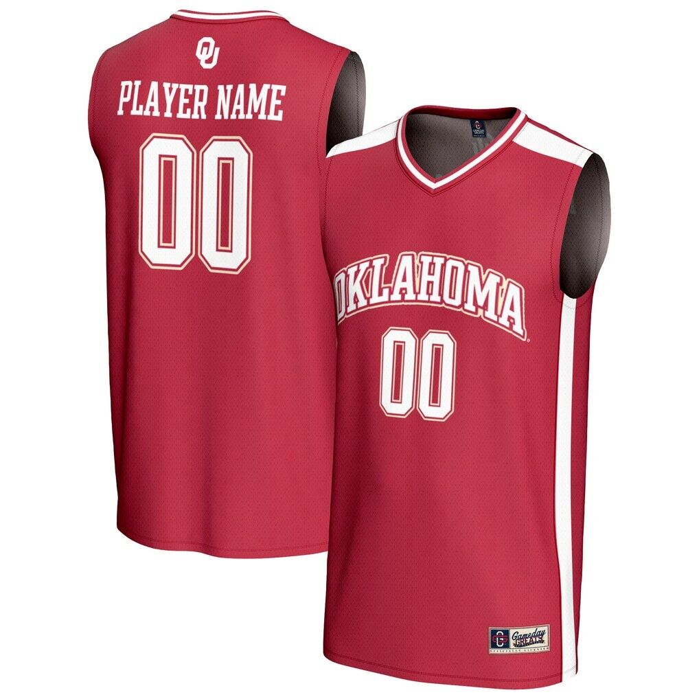Oklahoma Sooners GameDay Greats NIL Pick-A-Player Lightweight Basketball Fashion Jersey