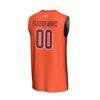 Virginia Tech Hokies GameDay Greats NIL Pick-A-Player Lightweight Basketball Fashion Jersey - Orange - Detail View