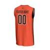 Oregon State Beavers GameDay Greats Youth NIL Pick-A-Player Lightweight Men's Basketball Fashion Jersey - Orange - Detail View