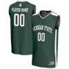 Michigan State Spartans GameDay Greats Youth NIL Pick-A-Player Lightweight Men's Basketball Fashion Jersey - Green - Front View