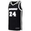 #24 Providence Friars Nike Replica Basketball Jersey - Black - Side View