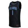 Villanova Wildcats Nike Replica Basketball Jersey - Navy - Side View
