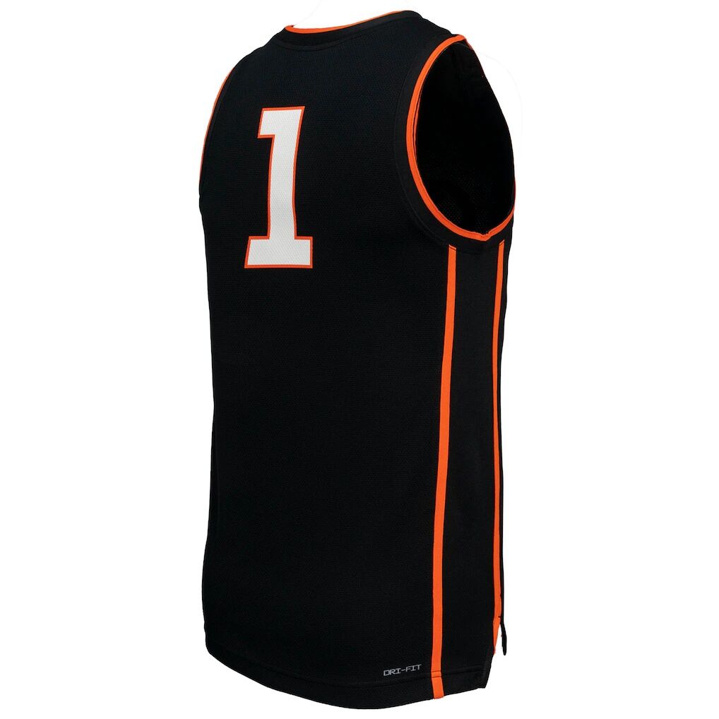 #1 Oklahoma State Cowboys Nike  Replica Basketball Jersey