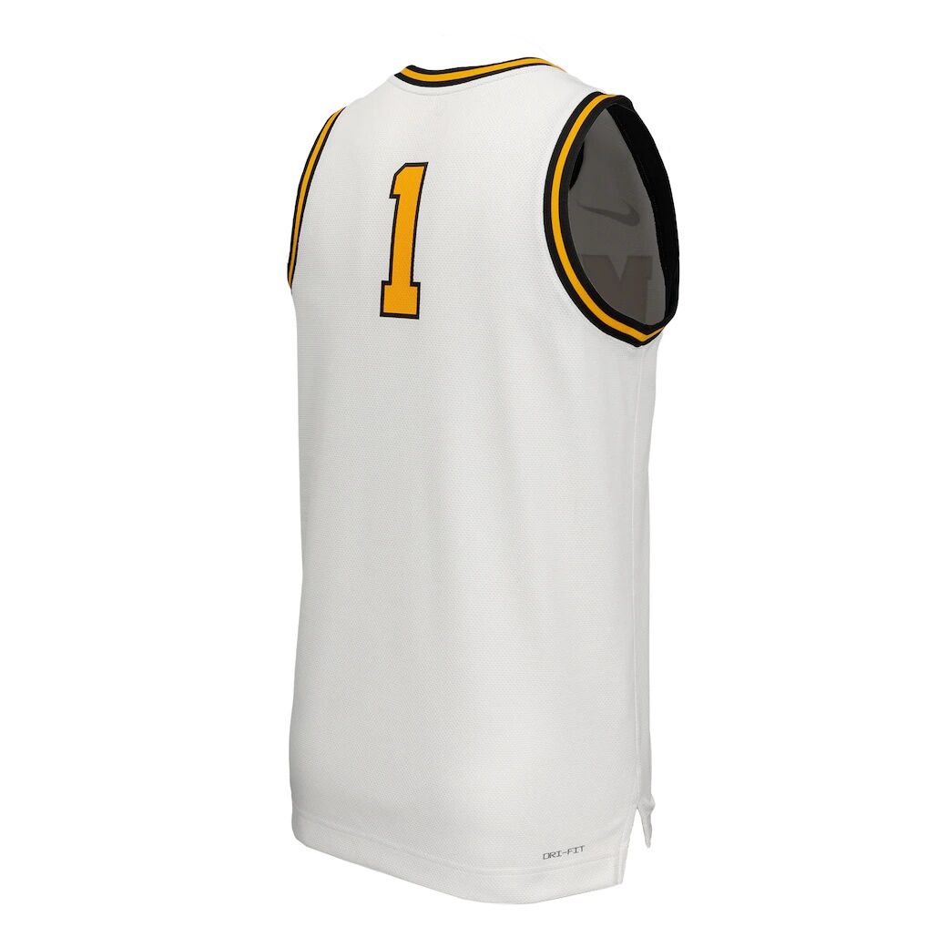 Missouri Tigers Nike Retro Replica Basketball Jersey