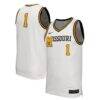 Missouri Tigers Nike Retro Replica Basketball Jersey - White - Front View