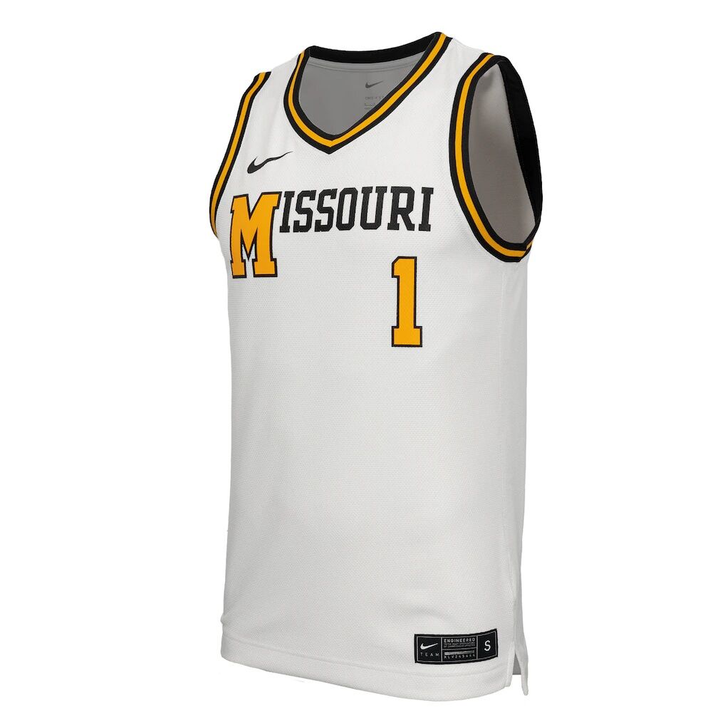 Missouri Tigers Nike Retro Replica Basketball Jersey