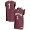 #1 Montana Grizzlies GameDay Greats Unisex Lightweight Basketball Fashion Jersey - - Front View
