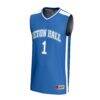 #1 Seton Hall Pirates GameDay Greats Unisex Lightweight Basketball Fashion Jersey - Blue - Side View