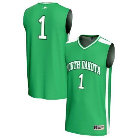 #1 North Dakota GameDay Greats Unisex Lightweight Basketball Fashion Jersey - - Front View