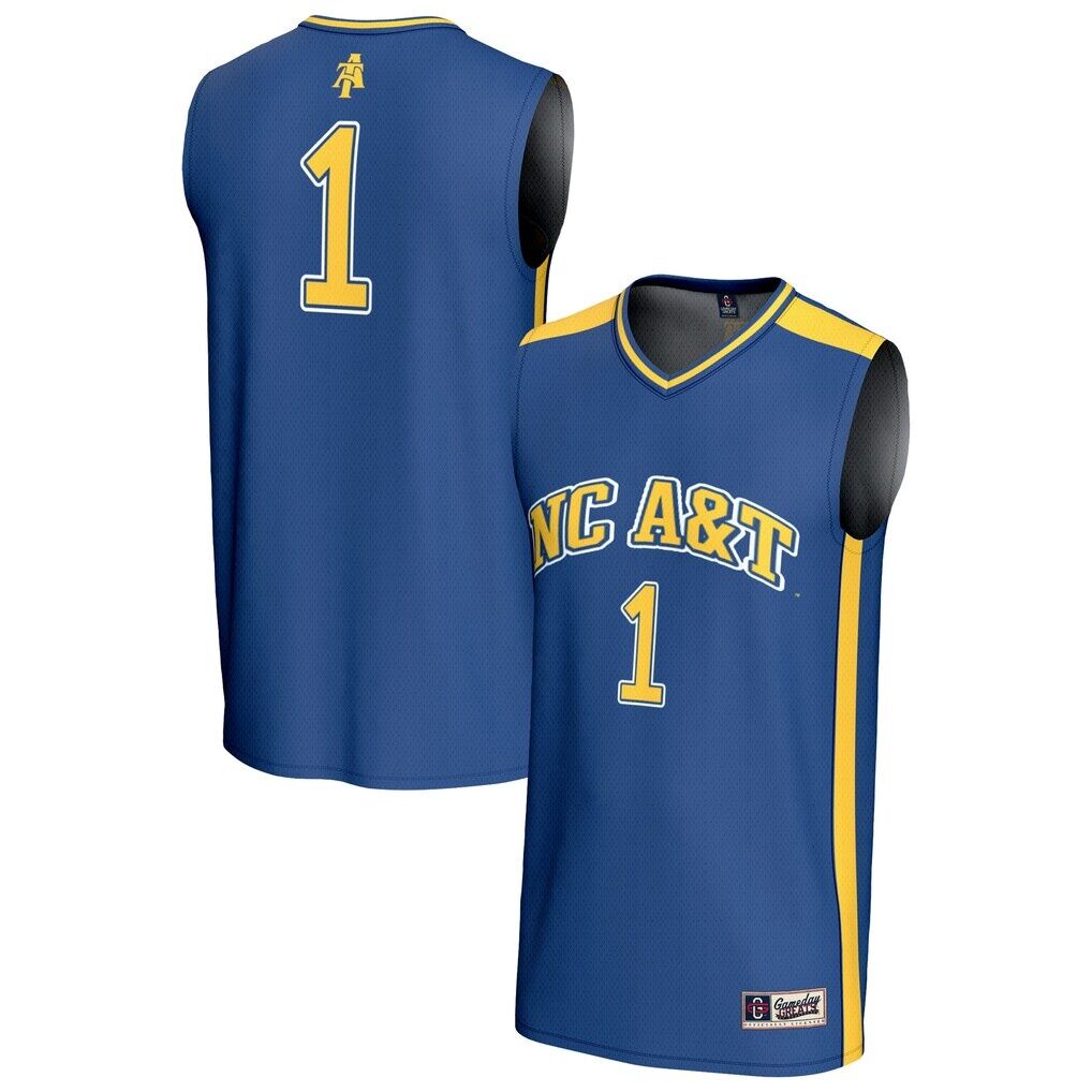 #1 North Carolina A&T Aggies GameDay Greats Youth Lightweight Basketball Fashion Jersey