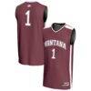 #1 Montana Grizzlies GameDay Greats Youth Lightweight Basketball Fashion Jersey - - Front View