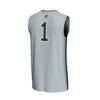 #1 Providence Friars GameDay Greats Youth Lightweight Basketball Fashion Jersey - Silver - Detail View