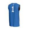 #1 Seton Hall Pirates GameDay Greats Youth Lightweight Basketball Fashion Jersey - Blue - Detail View