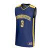 #3 Marquette Golden Eagles GameDay Greats Youth Lightweight Basketball Fashion Jersey - Blue - Side View