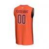 Virginia Tech Hokies GameDay Greats Unisex NIL Pick-A-Player Lightweight Women's Basketball Fashion Jersey - Orange - Detail View