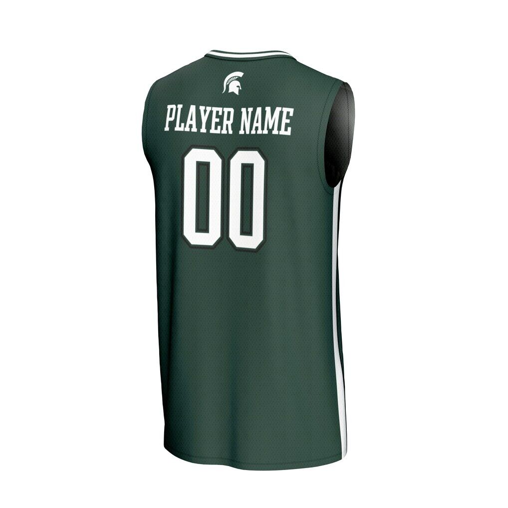 Michigan State Spartans GameDay Greats Unisex NIL Pick-A-Player Lightweight Women's Basketball Fashion Jersey