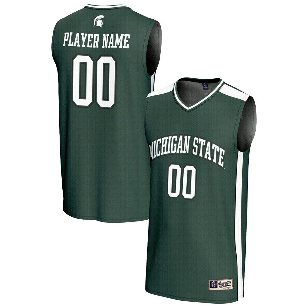 Michigan State Spartans GameDay Greats Unisex NIL Pick-A-Player Lightweight Women's Basketball Fashion Jersey